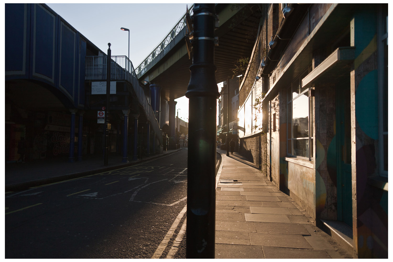 Brixton Market, before the after