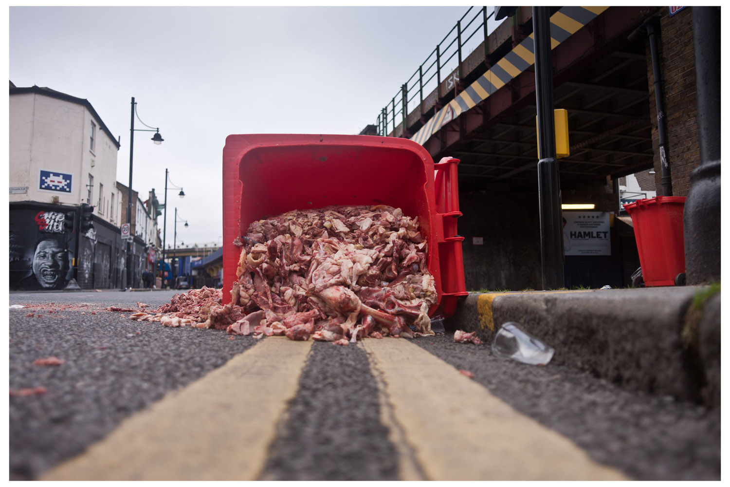 Brixton Market, before the after