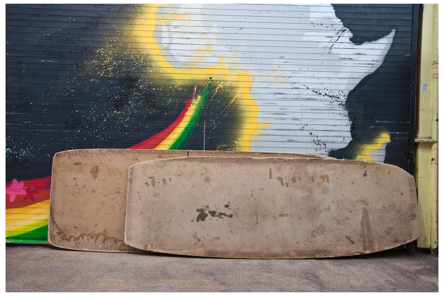 Brixton Market, before the after